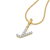 Lukson Y-oung at Heart Lab Grown Diamond Alphabet Pendant Online