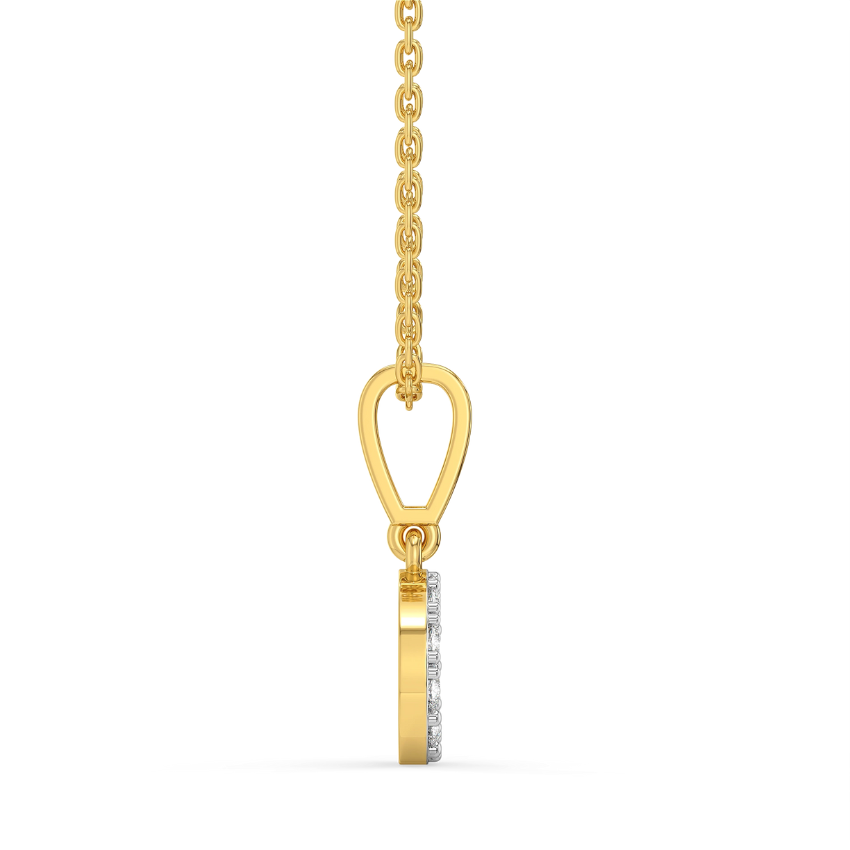 C Me Shine - Lab Diamond Alphabet Pendant