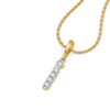 I’m Yours - Lab Grown Diamond Alphabet Pendant - Lukson 
