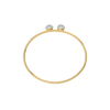 Golden Sphere - Lab Diamond Bangle
