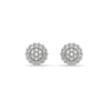Golden Sphere - Lab Diamond Earrings