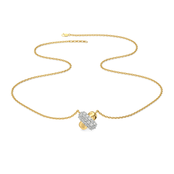 Bold Aura - Lab Diamond Necklace