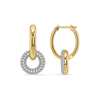 Loops & Links - Lab Diamond Hoop Earrings