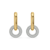 Loops & Links - Lab Diamond Hoop Earrings