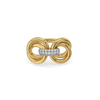 Golden Knot - Lab Diamond Rings