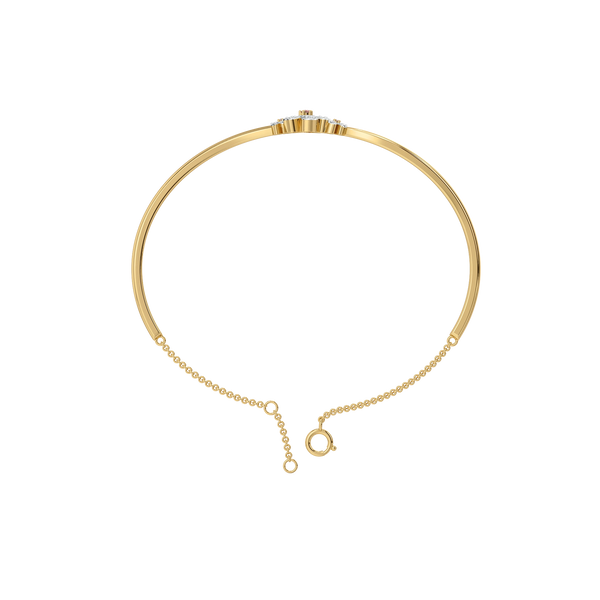 Rosy Garden - Lab Diamond Bangle