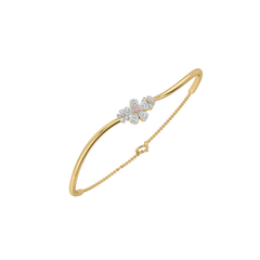 Rosy Garden - Lab Diamond Bangle