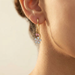 Branch of Bloom - Lab Diamond Drop Earrings