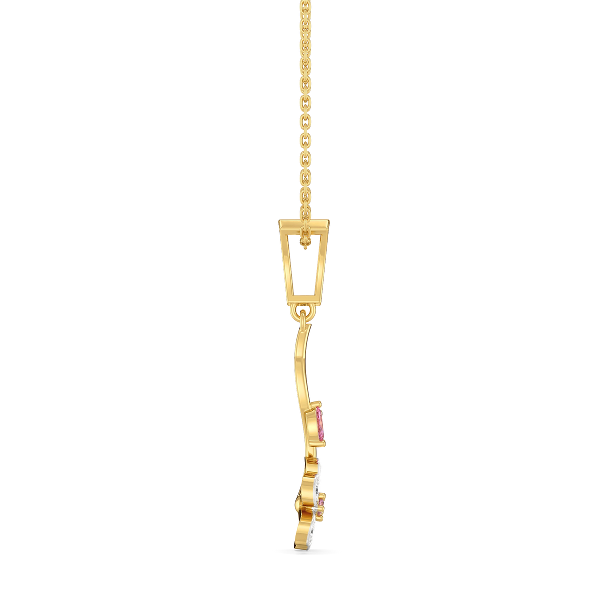 Branch of Bloom - Lab Diamond Pendant
