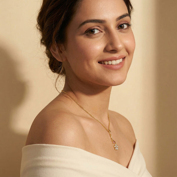 Branch of Bloom - Lab Diamond Pendant