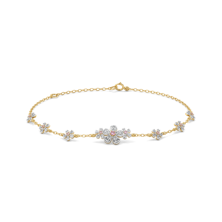 Blush Bouquet - Lab Diamond Bracelet
