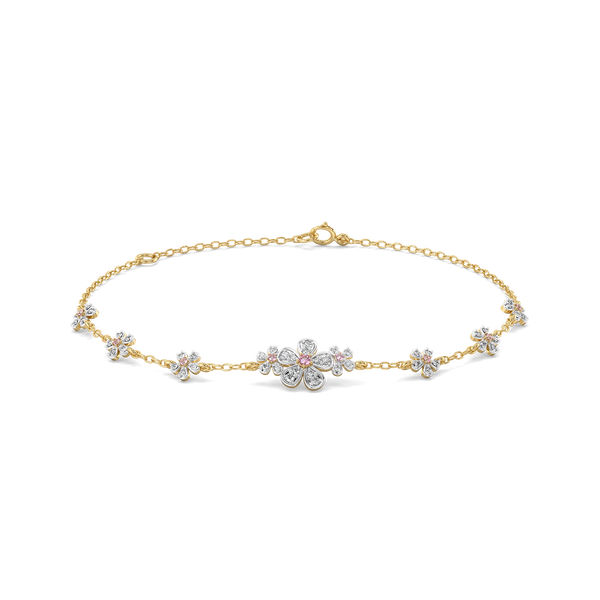 Blush Bouquet - Lab Diamond Bracelet