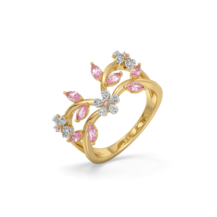 Blush Bouquet - Lab Diamond Ring