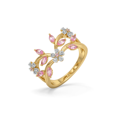 Blush Bouquet - Lab Diamond Ring