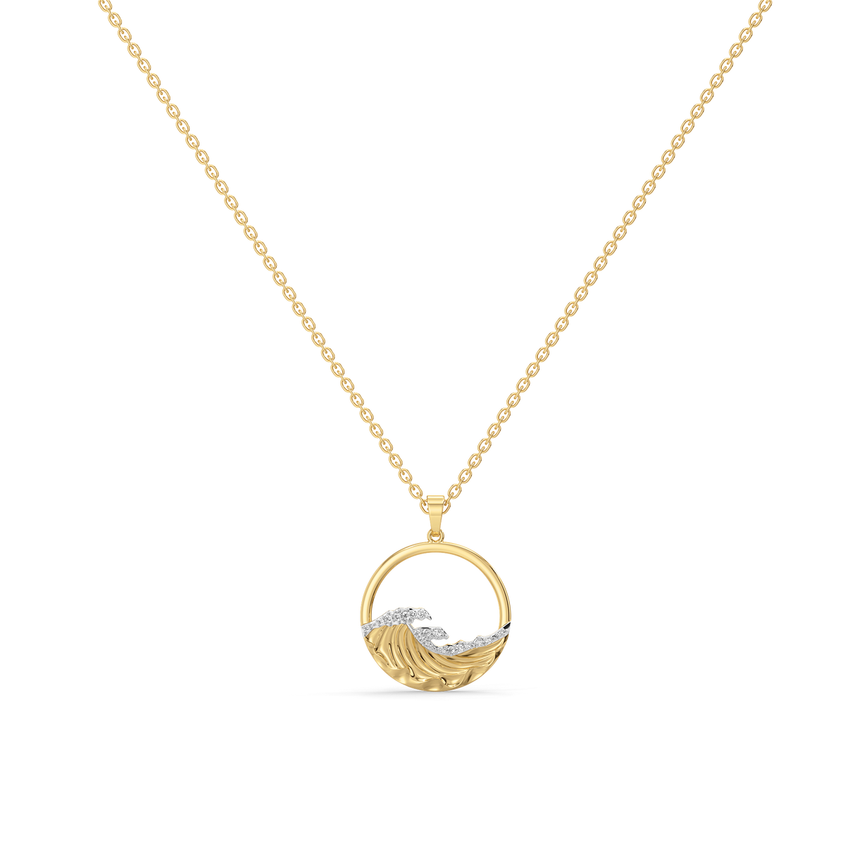 Tidal Wave - Lab Diamond Necklace