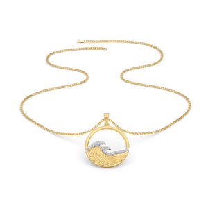 Tidal Wave - Lab Diamond Necklace