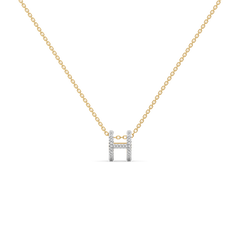 Heirloom H - Lab Diamond Necklace