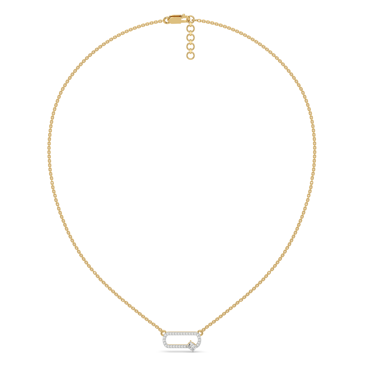 Lume Arc - Lab Diamond Necklace