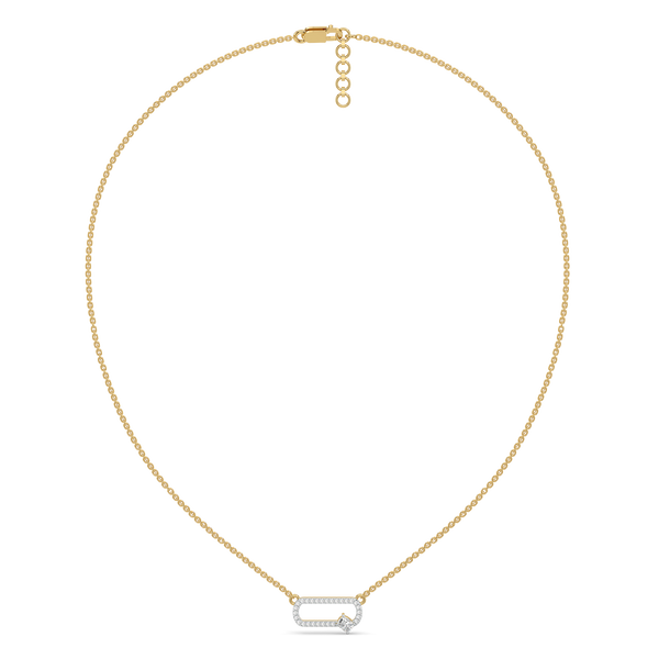 Lume Arc - Lab Grown Diamond Necklace - Lukson 