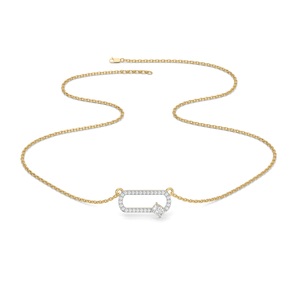 Lukson Lume Arc - Lab Grown Diamond Necklace