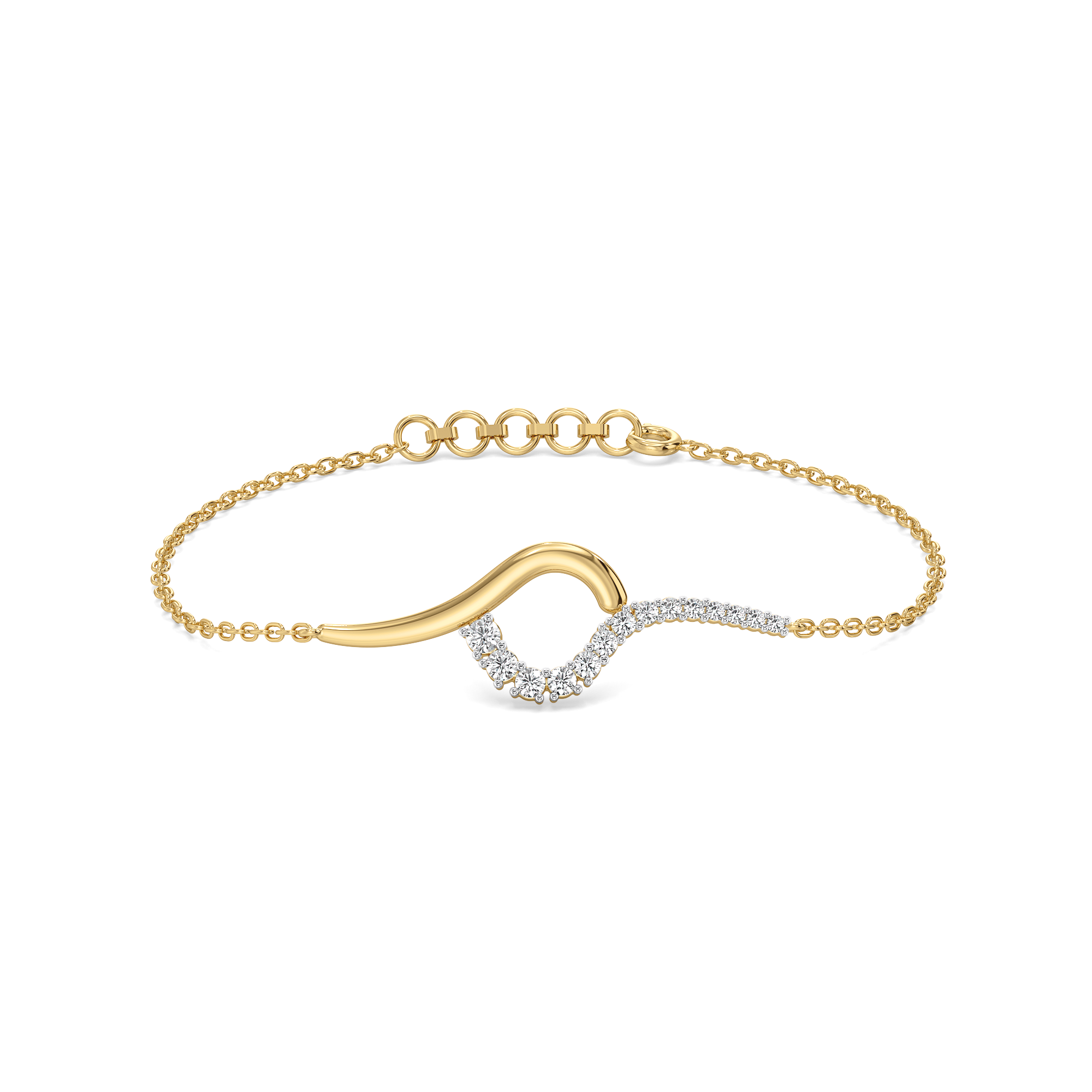 Twinkling Rain - Lab Diamond Bracelet