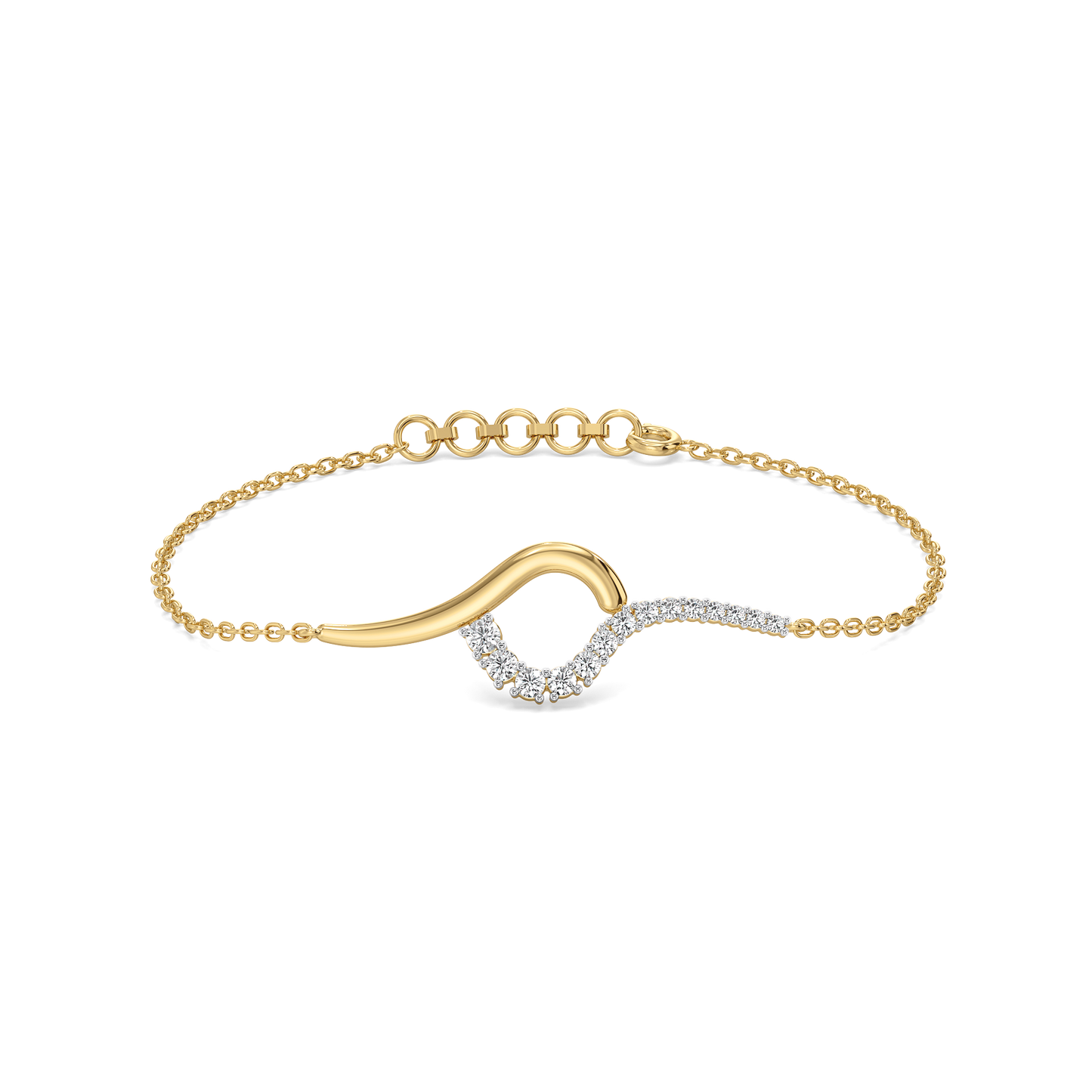 Twinkling Rain - Lab Diamond Bracelet