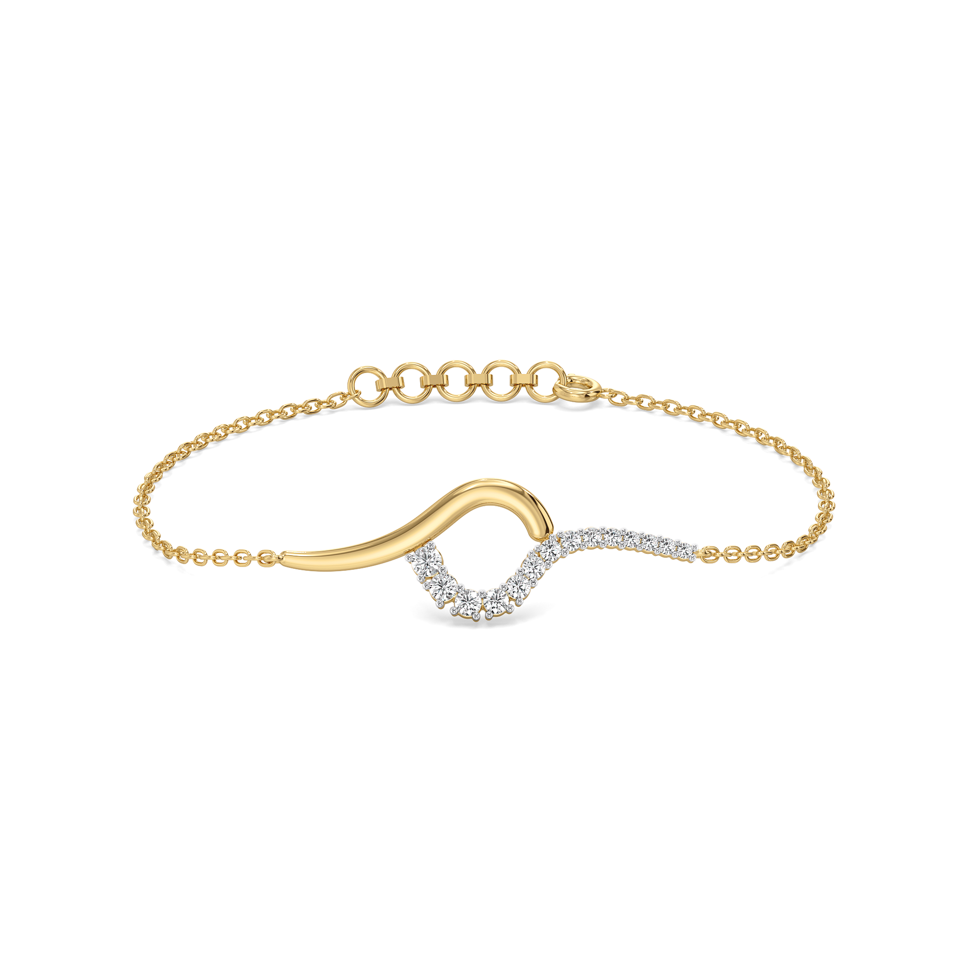 Twinkling Rain - Lab Diamond Bracelet