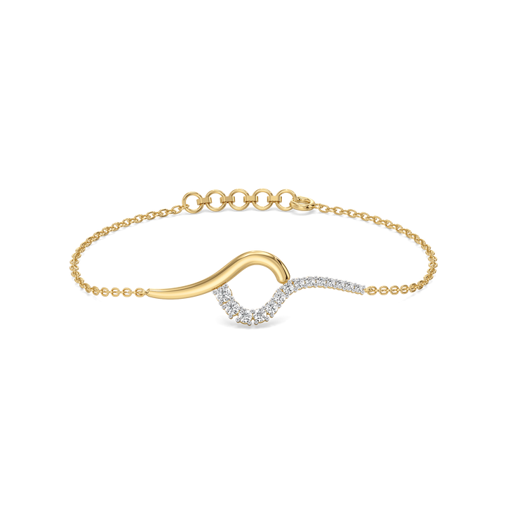 Twinkling Rain - Lab Diamond Bracelet