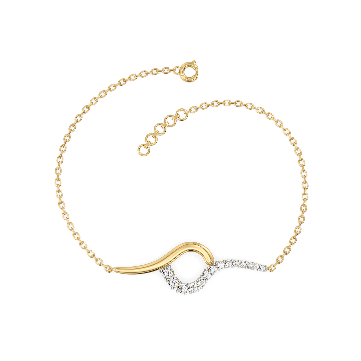Twinkling Rain - Lab Diamond Bracelet