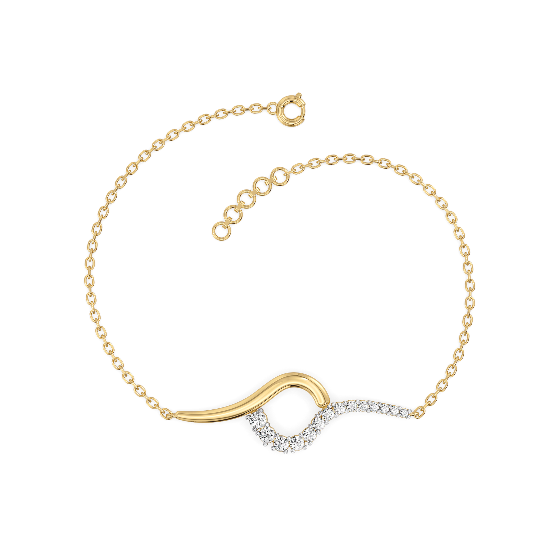 Twinkling Rain - Lab Diamond Bracelet