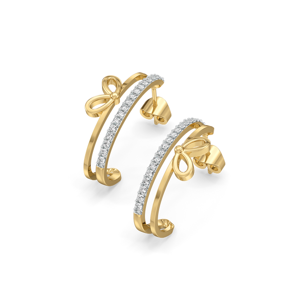 Lukson Lab Diamond Hoops