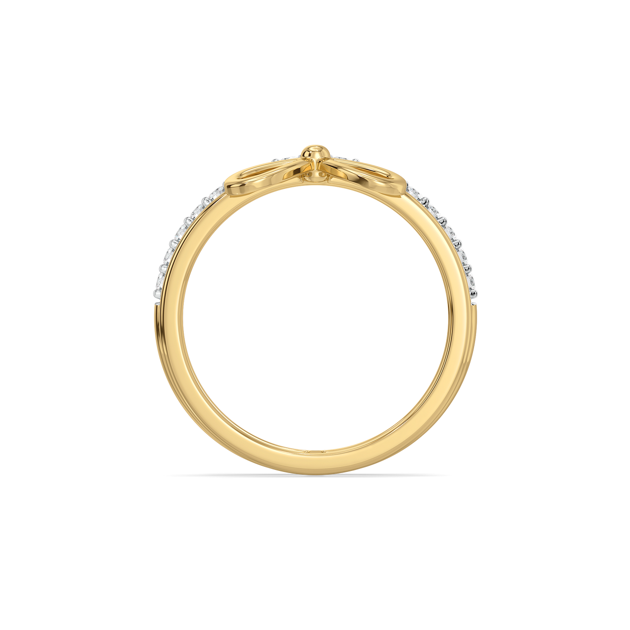 Ribboned Dreams - Lab Diamond Ring