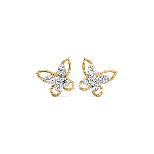 Lukson lab grown diamond earrings