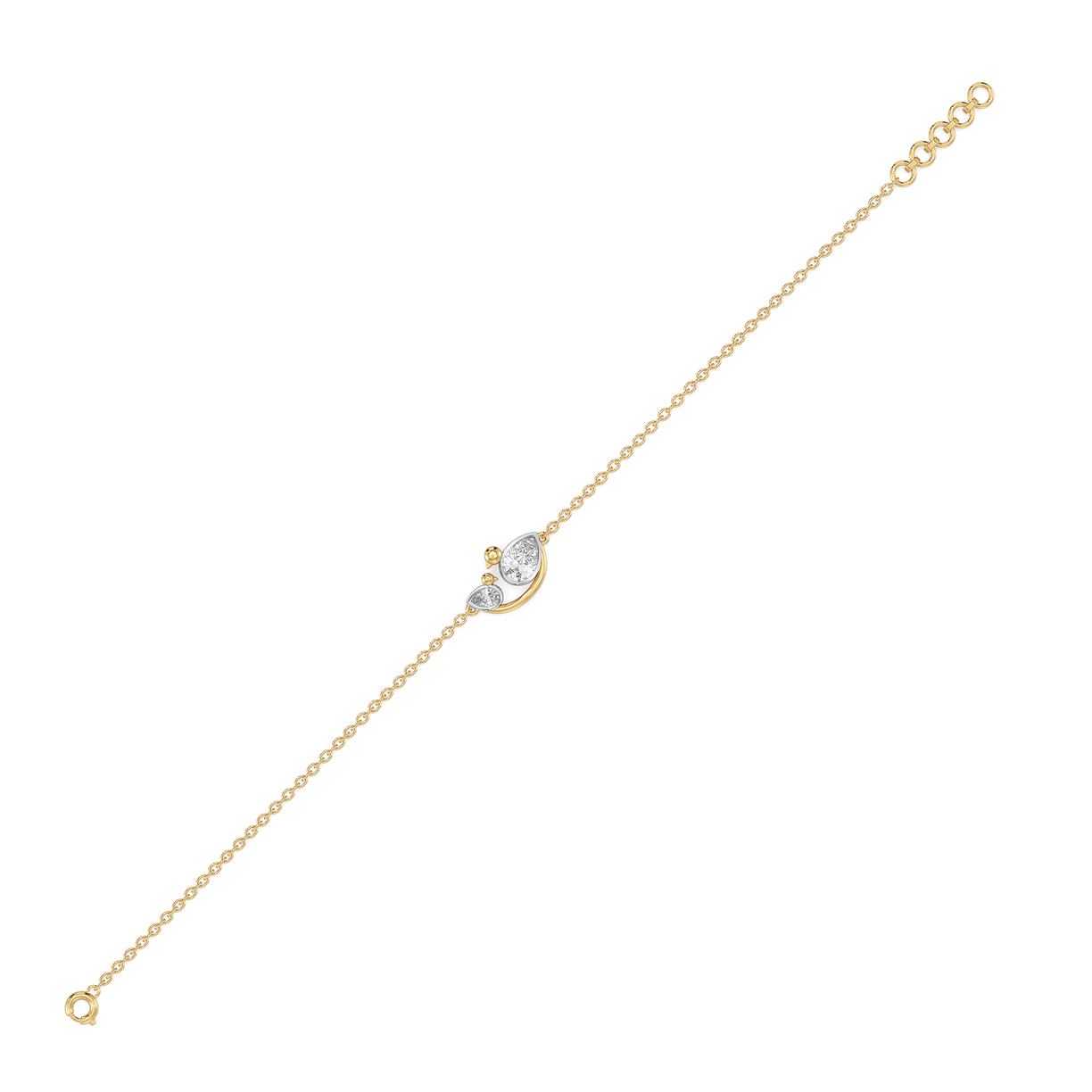 Nestled Bonds - Lab Diamond Bracelet
