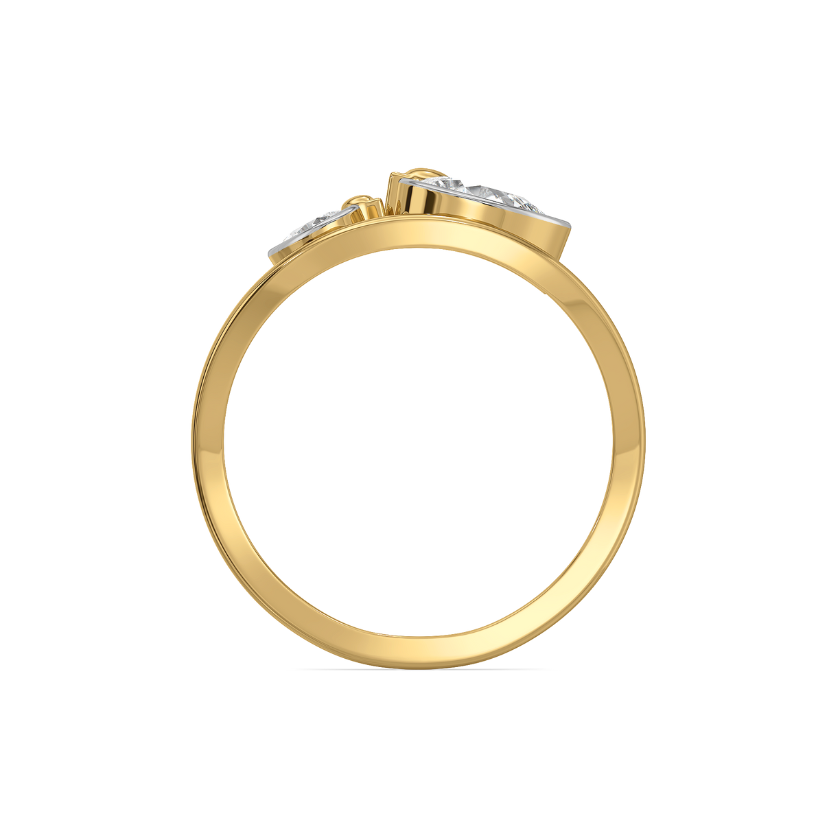 Nestled Bonds - Lab Diamond Ring