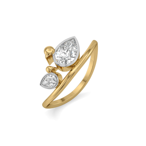 Nestled Bonds - Lab Diamond Ring