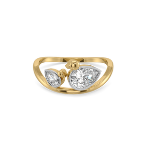 Nestled Bonds - Lab Diamond Ring