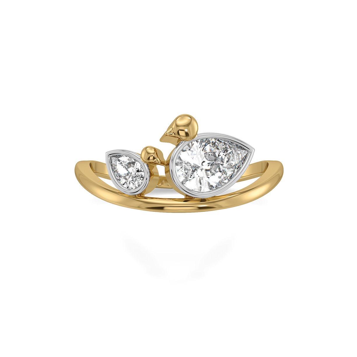 Nestled Bonds - Lab Diamond Ring