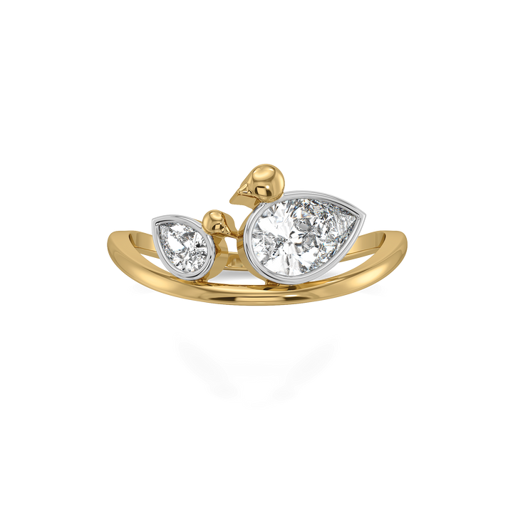 Nestled Bonds - Lab Diamond Ring