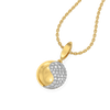 Lukson Yin Yang Lab Grown Diamond Pendant in India