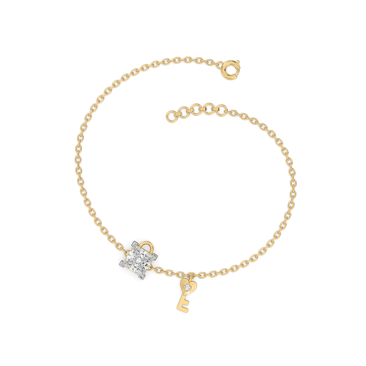 Unlock Me - Lab Diamond Bracelet