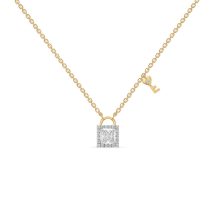 Unlock Me - Lab Diamond Necklace
