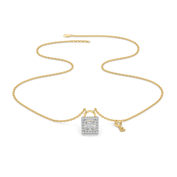 Lukson Unlock Me - Lab Grown Diamond Necklace for Women 