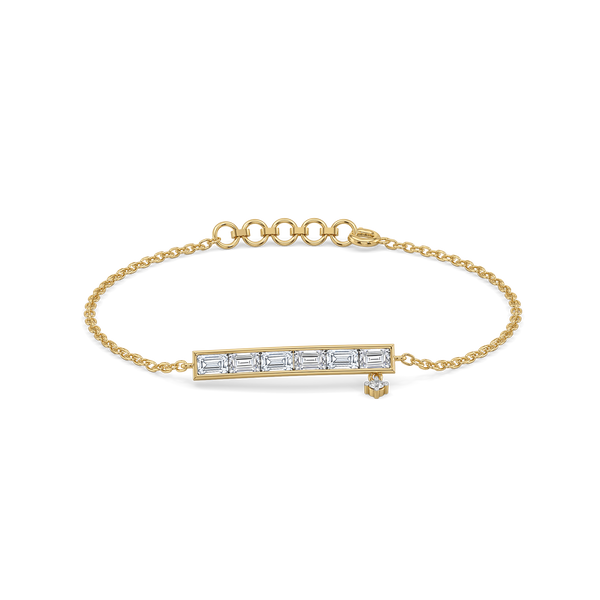 Lukson Baguette Brilliance - Lab Grown Diamond Bracelet