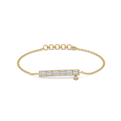 Baguette Brilliance - Lab Diamond Bracelet
