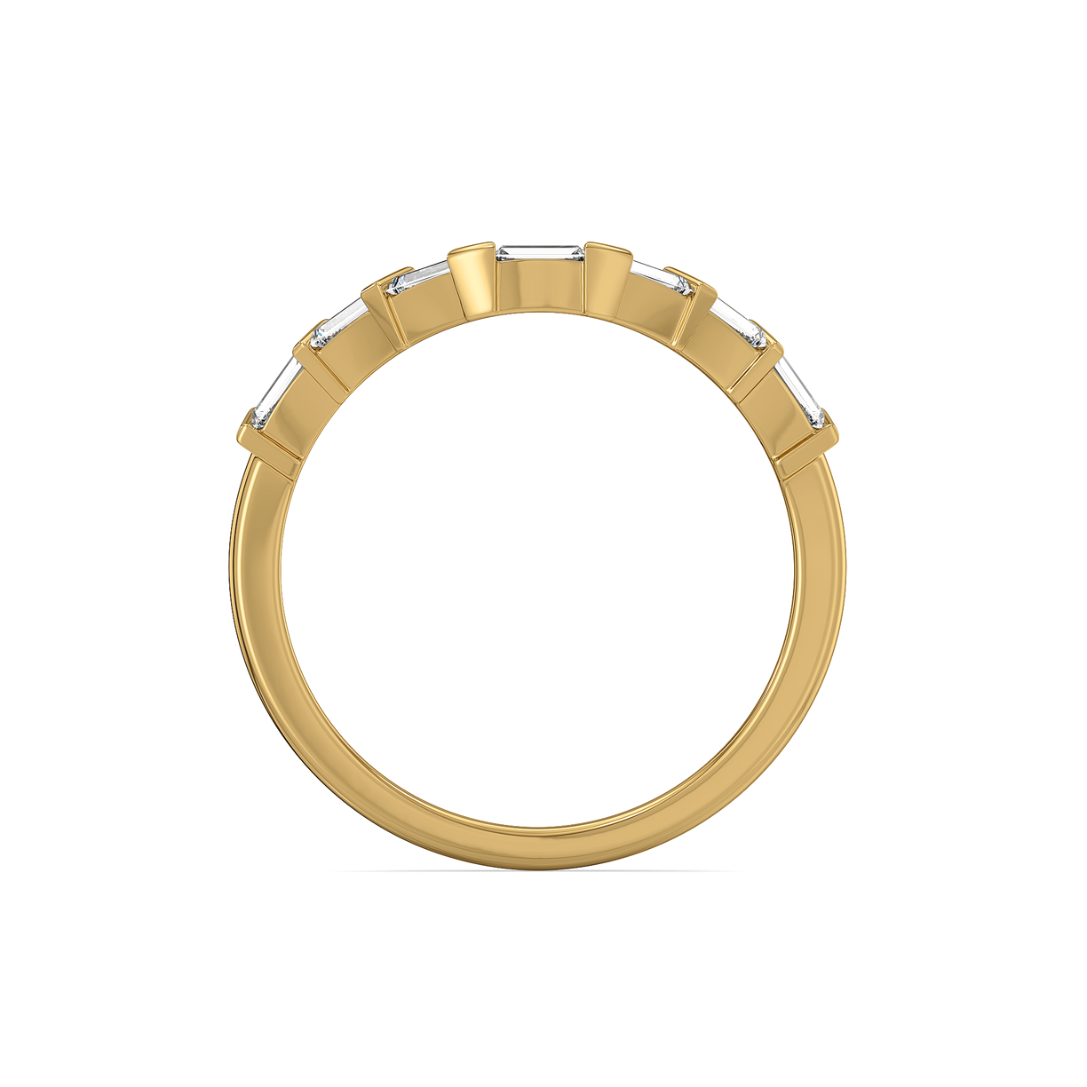 Baguette Brilliance - Lab Diamond Ring