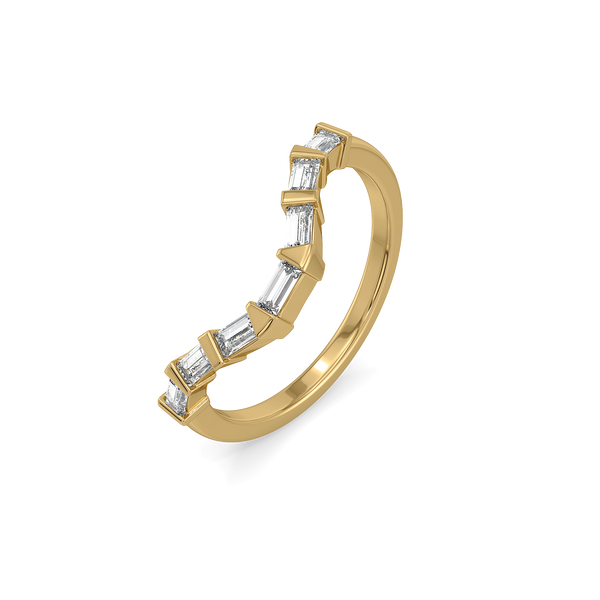 Baguette Brilliance Lab Grown Diamond Ring | Lukson