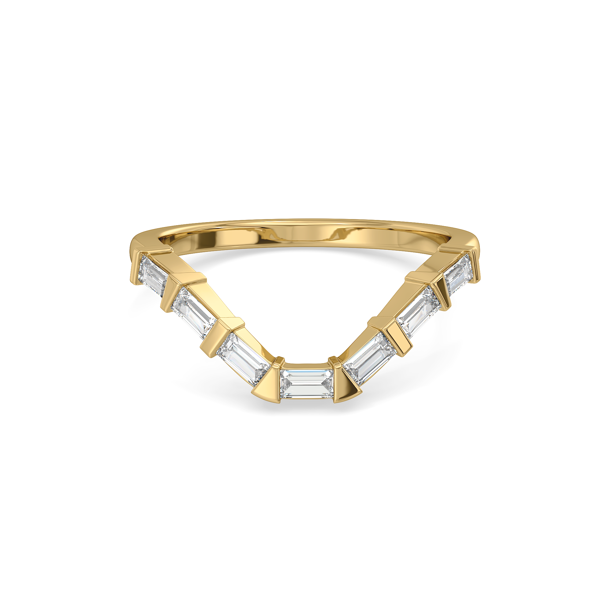 Baguette Brilliance - Lab Diamond Ring