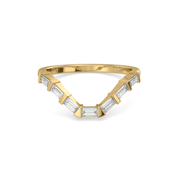 Baguette Brilliance - Lab Diamond Ring