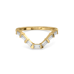 Baguette Brilliance - Lab Diamond Ring